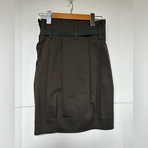 Aritzia Wilfred military green Paper Bag Skirt - Picture 10 of 10